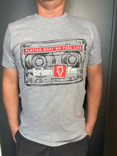 Load image into Gallery viewer, Brian FM T-shirt Cassette Tape Design